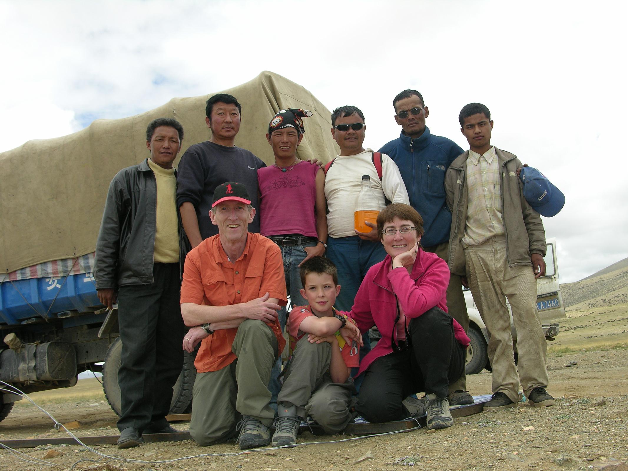 Tibet Guge 01 To 13 Jerome Ryan, Peter Ryan, Charlotte Ryan, Lhaktse, Sadim, Konjo, Gyan Tamang, Palden, Pemba Rinji